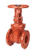 (Nibco Part#: NS2920XU) F-607-RWS - Gate Valve - Ductile Iron, Fire Protection, Resilient Wedge - Flow Control Products