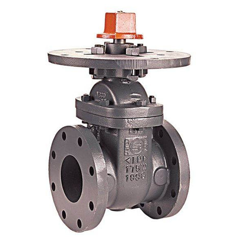 (Nibco Part#: NH5000M) F-609 - Gate Valve - Cast Iron, Fire Protection, Flanged - Flow Control Products