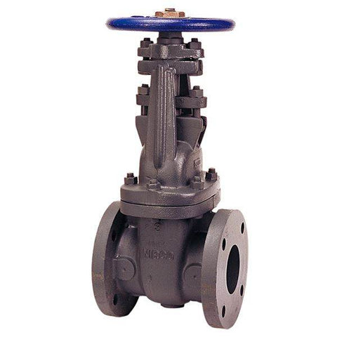 (Nibco Part#: NHA3LJM) F-617-ON - Gate Valve - Class 125, Cast Iron, All Iron Trim, Flanged - Flow Control Products