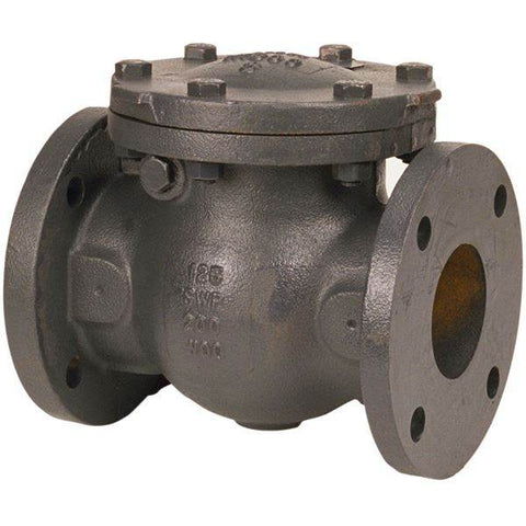 (Nibco Part#: NHE300L) F-918-B - Check Valve - Cast Iron, Swing, Flanged - Flow Control Products