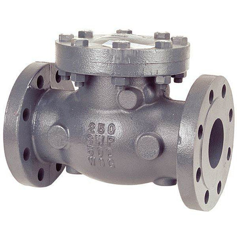 (Nibco Part#: NHET00H) F-968-B - Check Valve - Iron, Swing, Class 250 - Flow Control Products