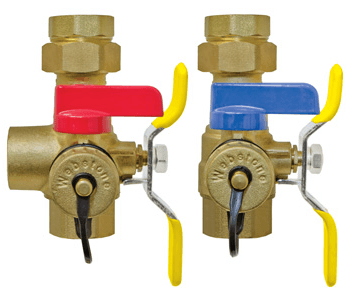 (Nibco Part#: H-44444) H-x444W Series - The Isolator E-X-P E2 Tankless Water Heater Service Valve Kit - Flow Control Products