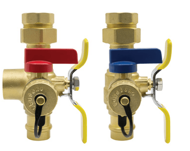 (Nibco Part#: H-84444W) H-x444W Series - The Isolator E-X-P E2 Tankless Water Heater Service Valve Kit - Flow Control Products