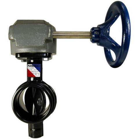 (Nibco Part#: NLK700F) GD-4775 - Butterfly Valve - Ductile Iron, Grooved, 300 PSI - Flow Control Products