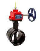 (Nibco Part#: NLK662K) GD-4865-4N/8N - Butterfly Valve - Ductile Iron, Grooved, UL Listed - Flow Control Products