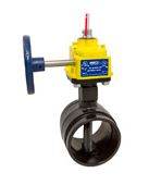 (Nibco Part#: NLK862H) GD-4865-C-8N - Butterfly Valve - Ductile Iron, Fire Protection, Normally Closed, UL Listed, Grooved Style - Flow Control Products