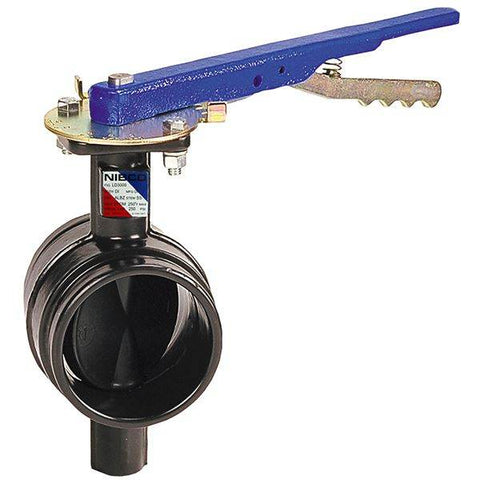 (Nibco Part#: NLK670H) GD-4765 - Butterfly Valve - Ductile Iron, Grooved, 300 PSI - Flow Control Products
