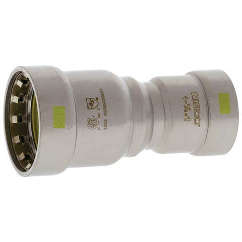 (Nibco Part#: 2001300HPC) PCH200R - Reducing Coupling P x P - Carbon Steel - Flow Control Products