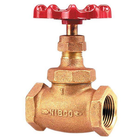 (Nibco Part#: N53XA1A) KT-65-UL - Globe Valve - Bronze, Fire Protection, Buna-N Seat Disc - Flow Control Products