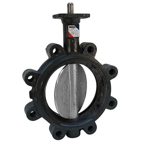 (Nibco Part#: NLG182D) LD-L010 - Butterfly Valve - Ductile Iron, Lug Type, 100 PSI, Actuated - Flow Control Products
