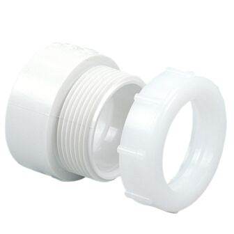 (Nibco Part#: K018050) 4801-7 - Trap Adapter H x SJ - PVC DWV - Flow Control Products