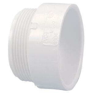 (Nibco Part#: K030500) 4804 - Male Adapter H x MIPT - PVC DWV - Flow Control Products