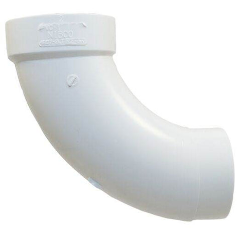 (Nibco Part#: K057300) 4807-2-LT - 90 Street Long Turn Elbow SPG x H PVC - Flow Control Products
