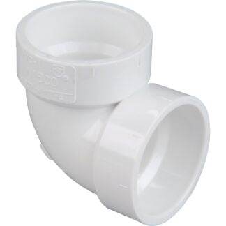 (Nibco Part#: K053700) 4807-V - 90-degree Vent Elbow H x H - PVC DWV - Flow Control Products