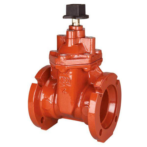 (Nibco Part#: NSBC15XF) MJ-619-RWS-SON - Gate Valve - Ductile Iron, Irrigation, Mechanical Joint, Square Operating Nut - Flow Control Products