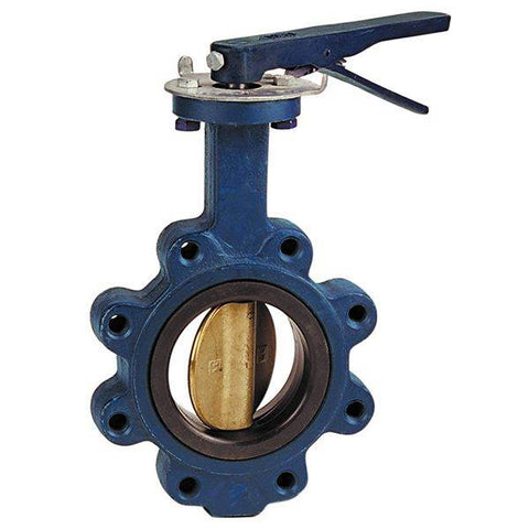 (Nibco Part#: NLJ340H) N200245 - Butterfly Valve - Cast Iron, International, Aluminum Bronze Disc - Flow Control Products