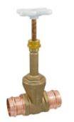 (Nibco Part#: NF050XB) PC111-LF - Gate Valve - Lead-Free* Bronze, Rising Stem - Flow Control Products