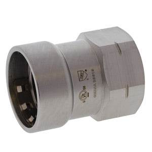 (Nibco Part#: 2025100EPC) PC203 - Adapter P x F - Carbon Steel - Flow Control Products