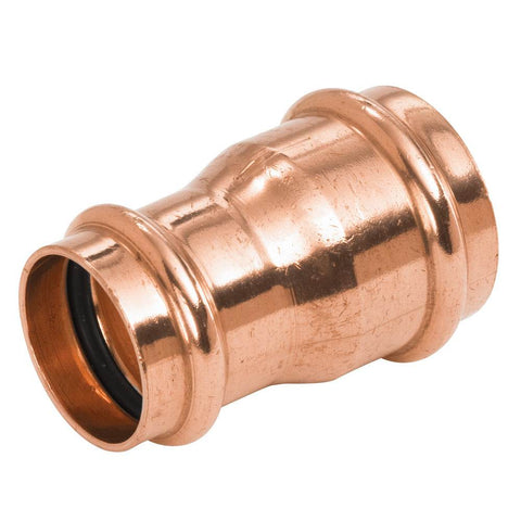 (Nibco Part#: 9001805PC) PC600-R - Reducing Coupling P x P - Wrot Copper - Flow Control Products