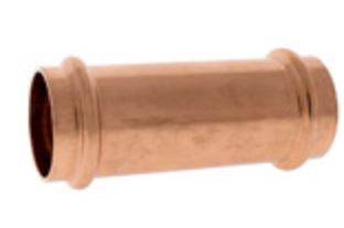 (Nibco Part#: 9020505PC) PC601L - Extended Repair Coupling P x P - Wrot Copper - Flow Control Products