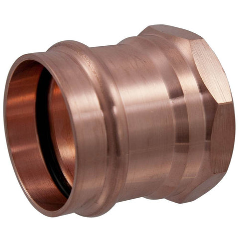 (Nibco Part#: 9026400PC) PC603 - Adapter P x F - Wrot Copper - Flow Control Products