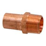 (Nibco Part#: 9034005PC) PC604-2 - Extended Adapter FTG x M - Wrot Copper - Flow Control Products