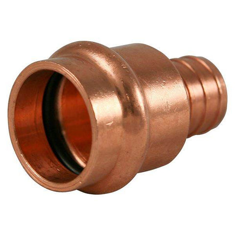 (Nibco Part#: 9035010PC) PC604-P - Adapter PEX x P - Wrot Copper - Flow Control Products