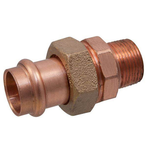(Nibco Part#: 9256810PC) PC633-4 - Union P x M - Wrot Copper - Flow Control Products