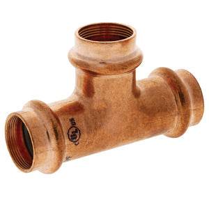 (Nibco Part#: 909600RPC) PC9611 - Tee P x P x P - Wrot Copper - Flow Control Products