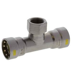 (Nibco Part#: 2116546HPC) PCH212 - Tee P x P x F - Carbon Steel - Flow Control Products