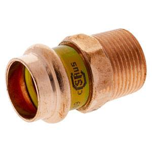 (Nibco Part#: 9030950HPC) PCH604 - Adapter P x M - Wrot Copper - Flow Control Products