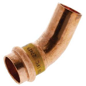 (Nibco Part#: 9046400HPC) PCH606-2 - 45-degree Elbow Ftg x P - Wrot Copper - Flow Control Products