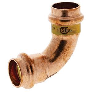 (Nibco Part#: 9055750HPC) PCH607 - 90-degree Elbow P x P - Wrot Copper - Flow Control Products