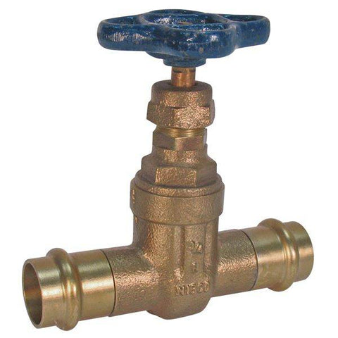 (Nibco Part#: NF0J00D) PF113 - Gate Valve - Bronze, 200 PSI, Non-Rising Stem - Flow Control Products
