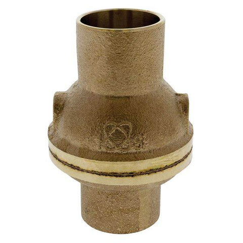 (Nibco Part#: NJ7Q2XD) S-480-Y-LF - Check Valve - Lead-Free*, Resilient Disc, Solder - Flow Control Products