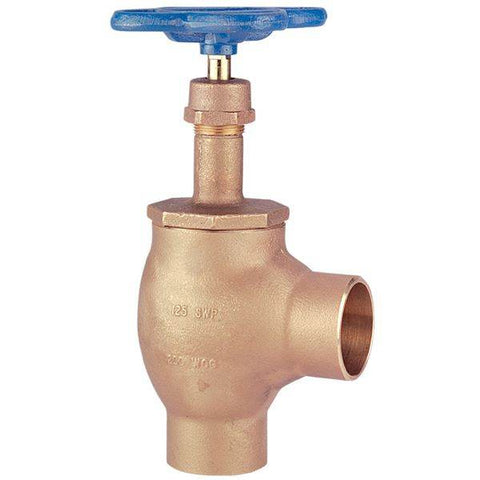 (Nibco Part#: NJ4K004) S-311-Y - Angle Valve - Bronze, Class 125, Solder - Flow Control Products