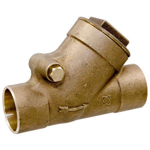 (Nibco Part#: NJ740XC) S-413-Y-LF - Check Valve - Lead-Free*, PTFE Seat Disc, Solder - Flow Control Products