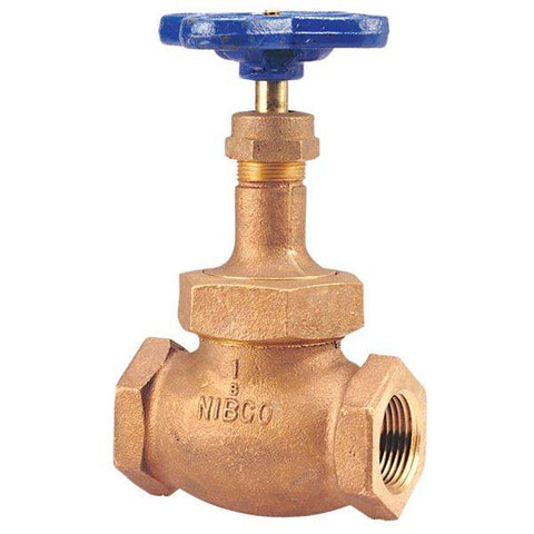 (Nibco Part#: NL34006) T-235-Y - Globe Valve - Bronze, Class 150, PTFE Disc - Flow Control Products