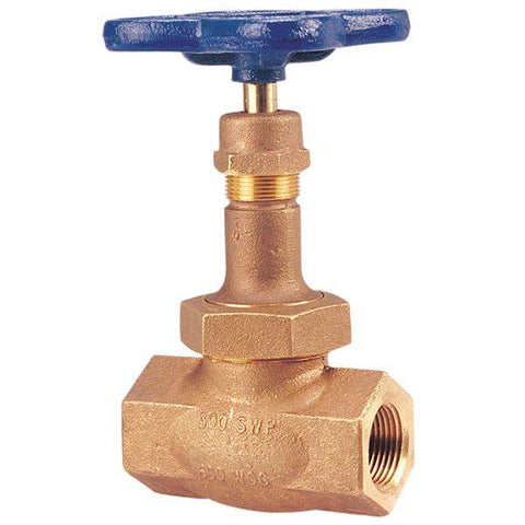 (Nibco Part#: NL3ZNTC) T-276-AP - Globe Valve - Bronze, Stainless Steel Full Plug Disc - Flow Control Products