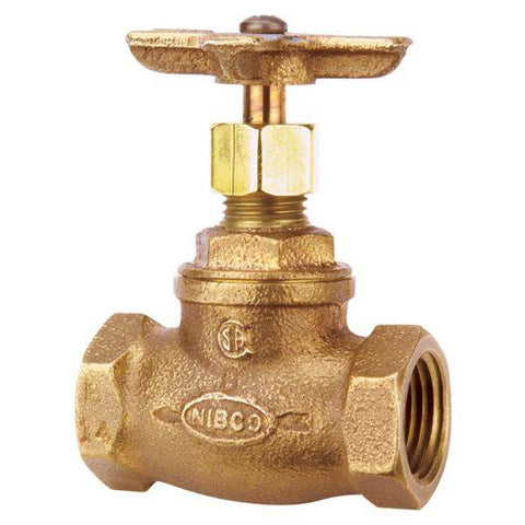 (Nibco Part#: N41BD0D) T-29-K - Gate Valve - Bronze, Irrigation, Compact Design - Flow Control Products