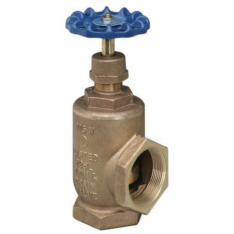 (Nibco Part#: NL4C00C) T-301-W - Angle Valve - Bronze, Fire Protection - Flow Control Products