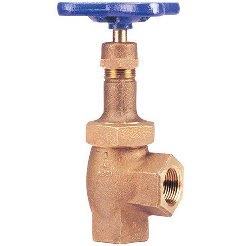 (Nibco Part#: NL6300E) T-375-B - Angle Valve - Bronze, Class 300 - Flow Control Products