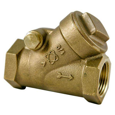 (Nibco Part#: NL740XD) T-413-Y-LF - Check Valve - Lead-Free*, PTFE Seat Disc, Threaded - Flow Control Products