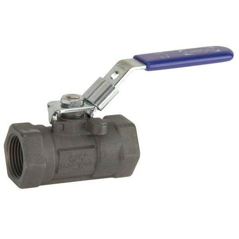 (Nibco Part#: NL941J8P) T-560-CS-R-66-LL - One-Piece Carbon Steel Ball Valve - Reduced Port, Stainless Steel Trim - Flow Control Products