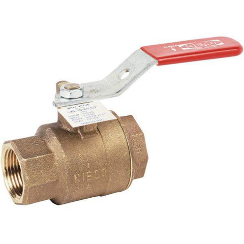 (Nibco Part#: NL95D0D) T-585-70-66-ST - Two-Piece Bronze Ball Valve - Steam Service - Flow Control Products