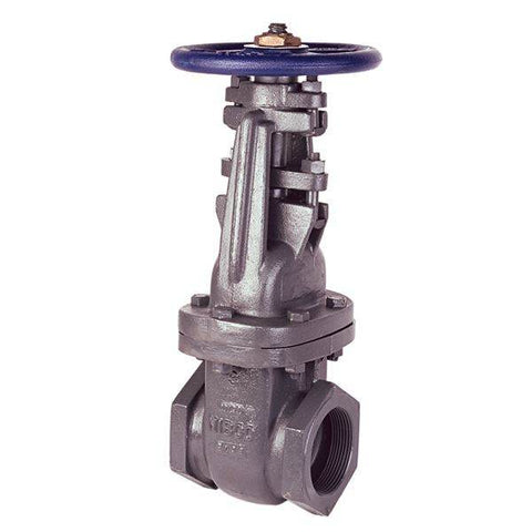 (Nibco Part#: NLA3LJD) T-617-ON - Gate Valve - Class 125, Cast Iron, All Iron Trim, Threaded - Flow Control Products