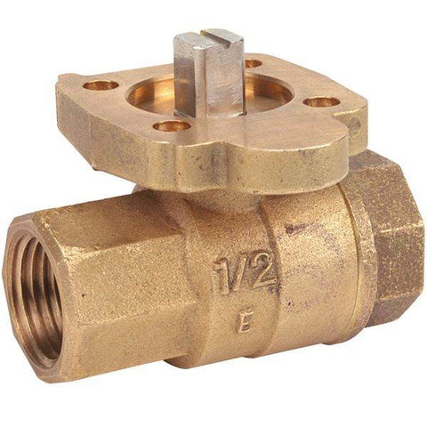(Nibco Part#: WL95A0B) TM-585-70-66 - Two-Piece Bronze Ball Valve - ISO Mount Pad - Flow Control Products