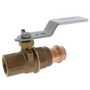 (Nibco Part#: HP852E6) TPC-585HP-LF - Ball Valve ‚ Lead-Free, Full Port, Thread x Press Ends - Flow Control Products