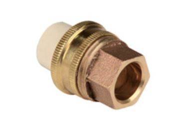(Nibco Part#: M25015L) 4733-LF - Union CPVC Slip x Copper Silicon Alloy Solder - Lead-Free, CPVC-CTS - Flow Control Products