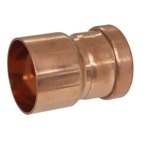 (Nibco Part#: 900965XLC) PC600-2-XLC - Coupling - Ftg x Prs - Wrot Copper - Flow Control Products